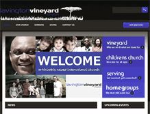 Tablet Screenshot of lavingtonvineyard.org